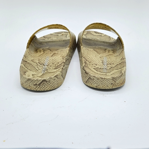 Steve Madden Sofi Printed Slide Sandal in Snake - Picture 3 of 7